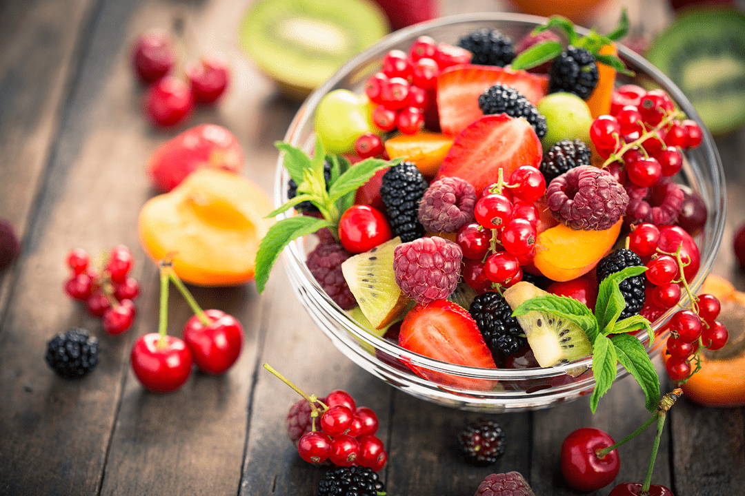 Dieta owocowa - przykładowy jadłospis na cały dzień